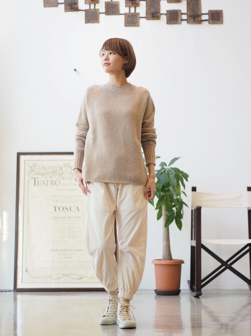 すぐに使えるSEMICOUTUREのソフトコーデュロイサルエルパンツ すぐに使えるSEMICOUTUREのソフトコーデュロイサルエルパンツ