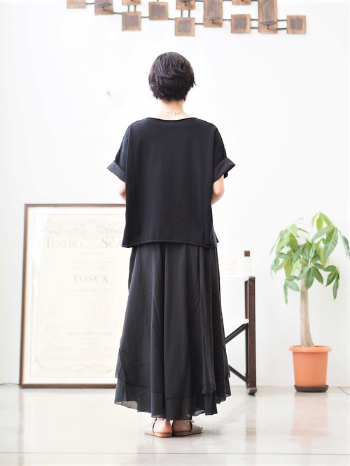 TreBarraBiのロングフレアスカート TreBarraBiのロングフレアスカート