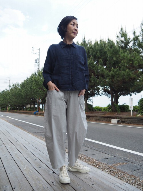 暑くなったら大活躍の使えるリネン素材のTopsはいかがですか? 暑くなったら大活躍の使えるリネン素材のTopsはいかがですか?