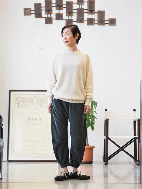ふわふわ感が堪らないカシミヤ100ニット ふわふわ感が堪らないカシミヤ100ニット