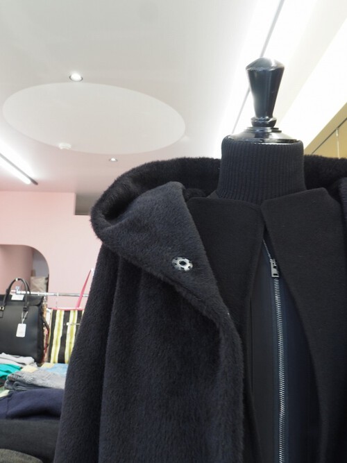 Hermésのコートを手掛けていたMaison Lenerのロングアルパカコート Hermésのコートを手掛けていたMaison Lenerのロングアルパカコート