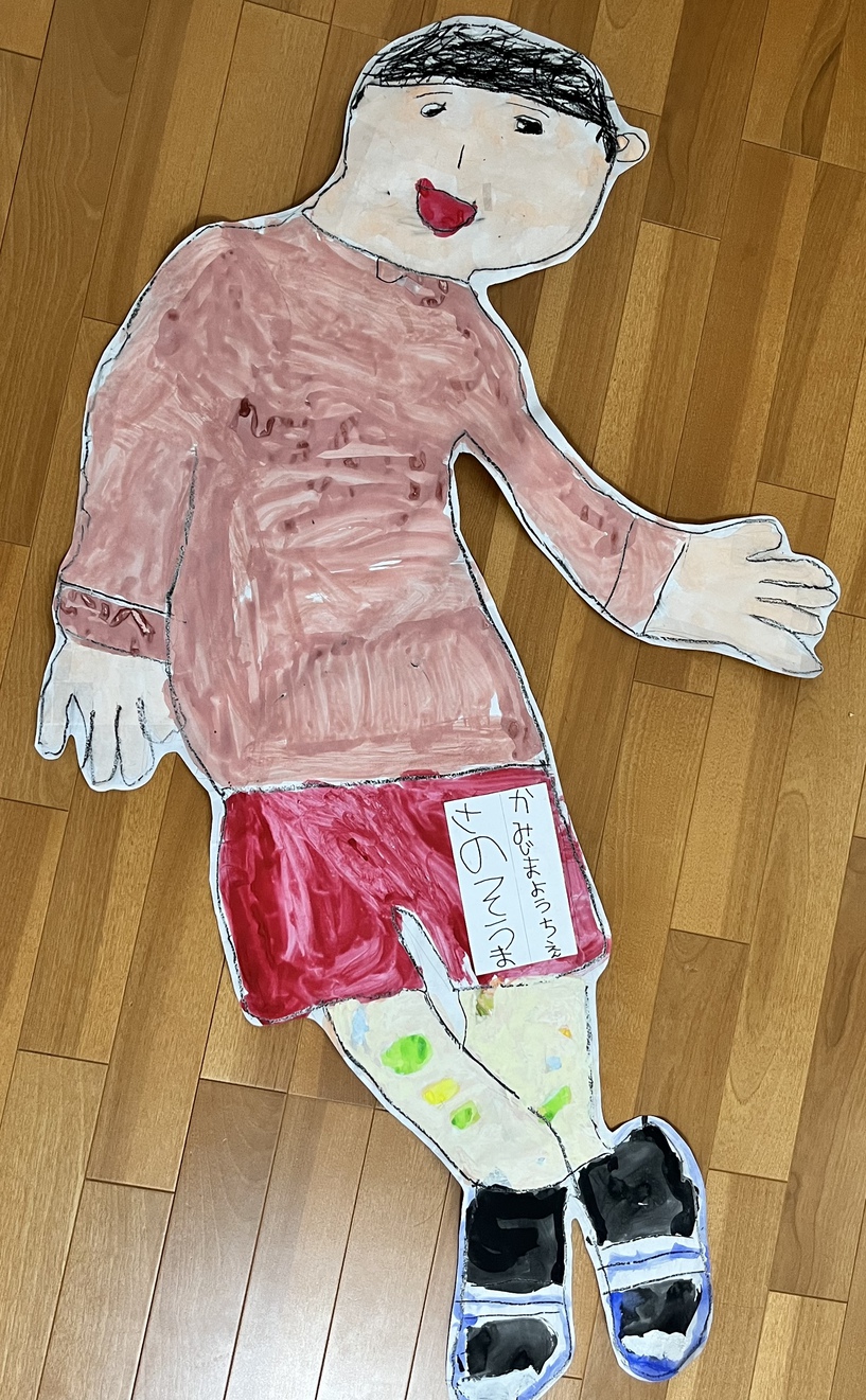 そうまの年長さんの時の作品【自分の絵】 そうまの年長さんの時の作品【自分の絵】