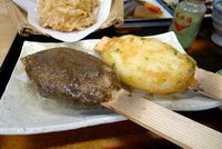 信州平屋、道の駅にある十郎太で美味しい五平餅とあまご塩焼きなど！