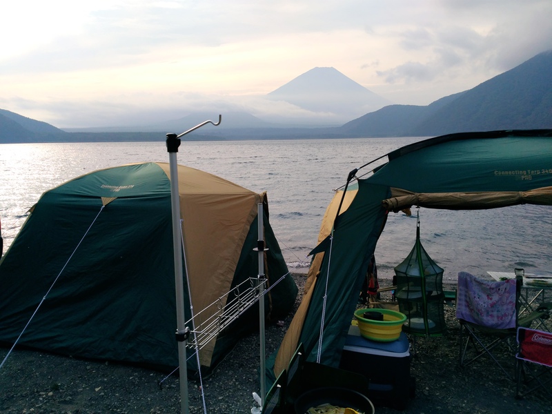 夏の本栖湖と富士山、浩庵キャンプ場でキャンプ！