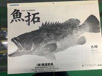シマノ２０２０魚拓カレンダー