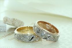 結婚指輪　ハワイアンリング