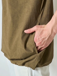 TETEHOMME ムラプリントクルーネックTシャツ TETEHOMME ムラプリントクルーネックTシャツ