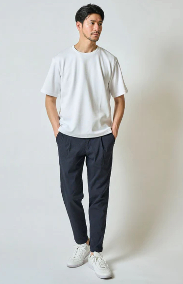 TETEHOMME ストレッチカノコTシャツ TETEHOMME ストレッチカノコTシャツ