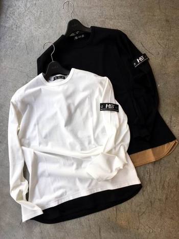 HALB ドロップロングTEE HALB ドロップロングTEE