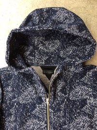 TETEHOMME ボンディングニットフードブルゾン TETEHOMME ボンディングニットフードブルゾン