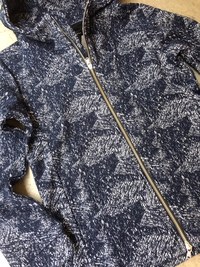 TETEHOMME ボンディングニットフードブルゾン TETEHOMME ボンディングニットフードブルゾン
