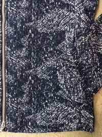 TETEHOMME ボンディングニットフードブルゾン TETEHOMME ボンディングニットフードブルゾン