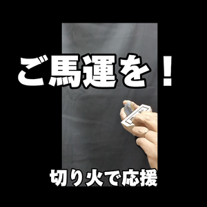 ご馬運を!お出かけの時、馬券の購入の時、出走前にカチカチカチ! ご馬運を!お出かけの時、馬券の購入の時、出走前にカチカチカチ!