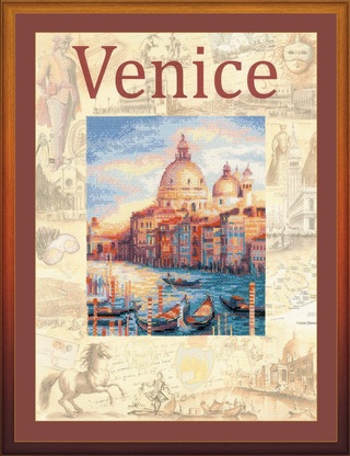 ヴェネチア～刺繍キットで世界旅行