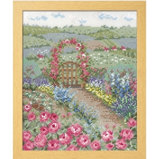 刺繍キット新シリーズ「物語からの花咲く風景」シリーズ入荷しました。