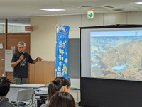 講演会「人と、川・アユの関係をよくするために」　を開催しました　ガチ！生物多様性塾2023