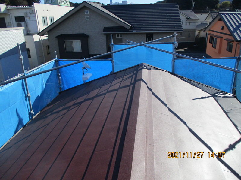 掛川市屋根修理工事、外壁塗装工事