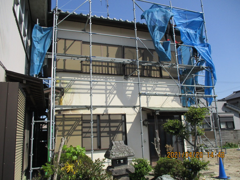 浜松市外壁塗装工事・雨樋修理・屋根修理工事