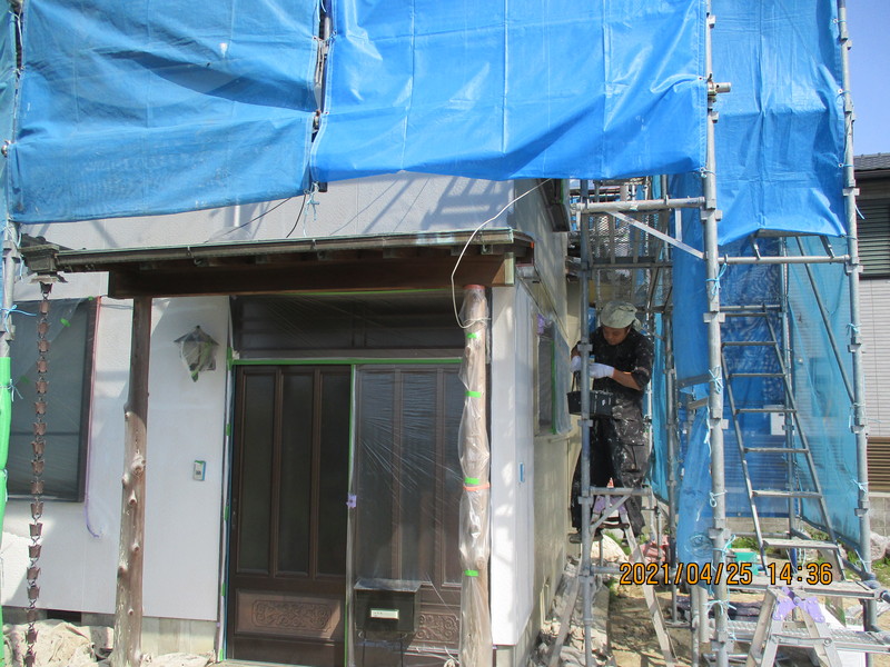 浜松市外壁塗装工事・雨樋修理・屋根修理工事
