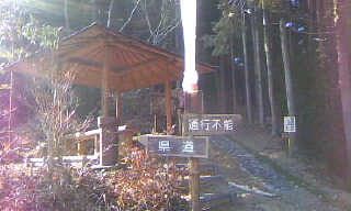 休日のハイキング