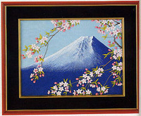 フライング気味の祝！世界遺産！富士山の刺繍キット