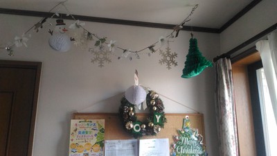 クリスマスの飾り① クリスマスの飾り①