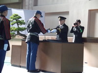 袋井市消防出初式に出席。