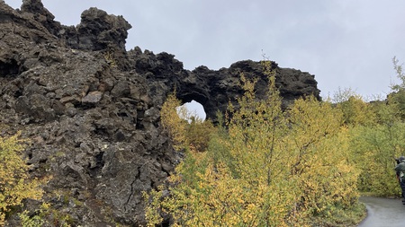 レンタカーで巡るアイスランド一周３１００kmの旅行記その９　火山が作る地形とヨーロッパ最大級水量の滝