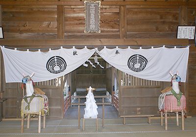 中村家と関わりの深い息神社(おきじんじゃ)