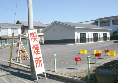 愛煙家にも優しい 息神社祭典