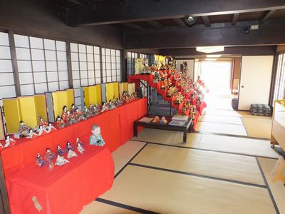 旅籠紀伊国屋「ひな人形展」 開催中! 旅籠紀伊国屋「ひな人形展」 開催中!