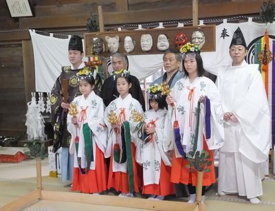 息神社 田遊祭(たうたさい)
