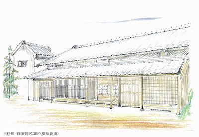 三枡屋 白須賀宿加宿(境宿新田) 三枡屋 白須賀宿加宿(境宿新田)