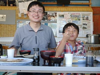 パパとボクの楽しい美味しいお昼ごはん! パパとボクの楽しい美味しいお昼ごはん!