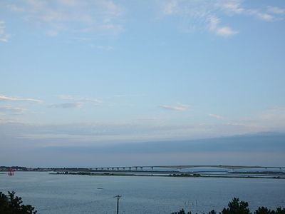 南浜名湖・新居町新弁天からのサンセット 南浜名湖・新居町新弁天からのサンセット