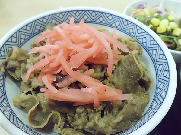 今日の〆メシは吉野家。 今日の〆メシは吉野家。