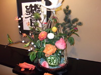 野菜のデコレーション
