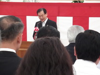 新病院建設安全祈願祭。
