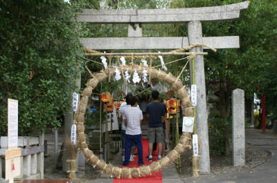 茅輪神事の由来 今日は津島神社例祭日
