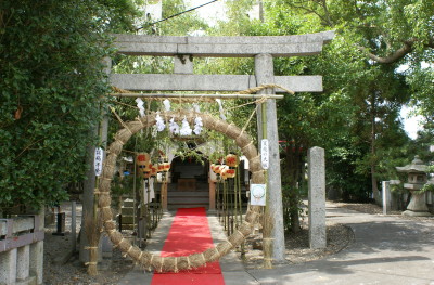 今日明日は、津島神社例祭日