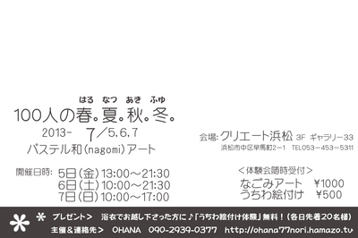 ６月のパステル倶楽部でした