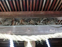 「天岩戸」の彫刻