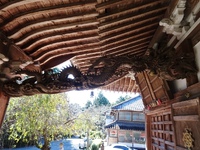 不動寺の「龍」