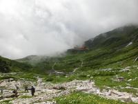 下山途中
