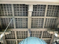 瑞雲寺鐘楼の小組格天井