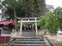 大鳥居八幡宮と秋葉山常夜燈