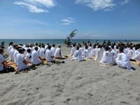 海岸の神事