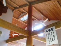 道の駅「天竜相津 花桃の里」店内