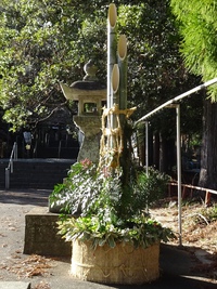 井伊谷宮の門松