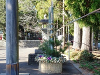 井伊谷宮の門松